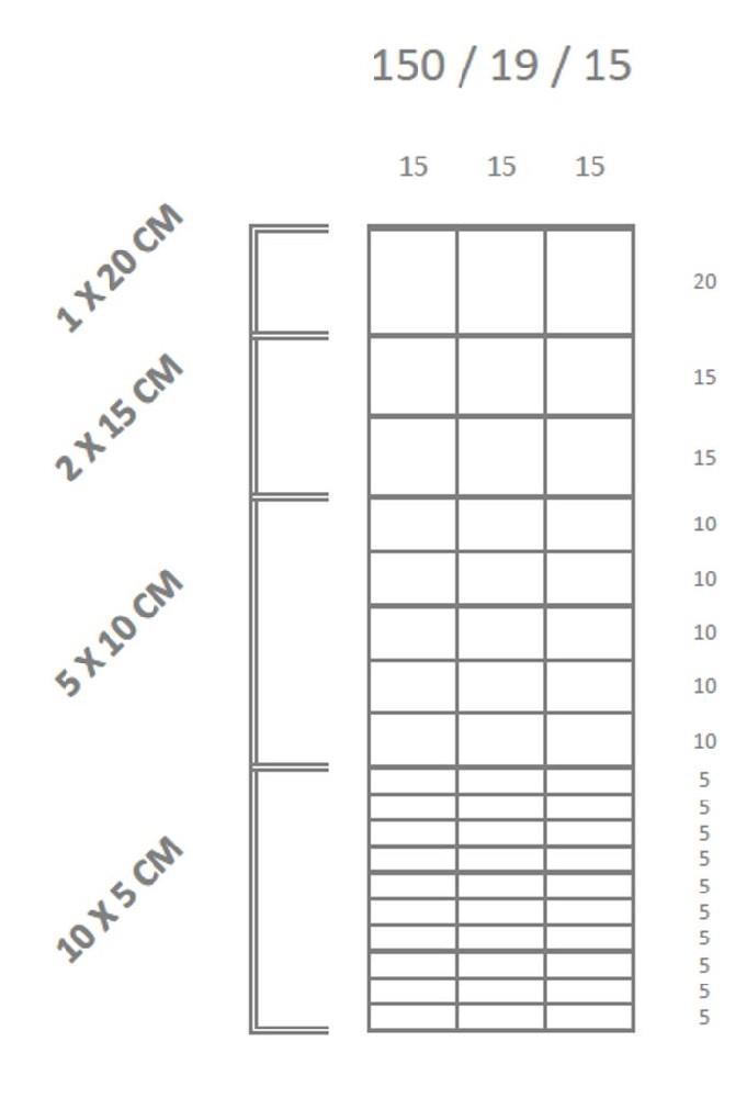 Knotengeflecht 150/19/15 M HC Knotengeflecht 150/19/15 M HC