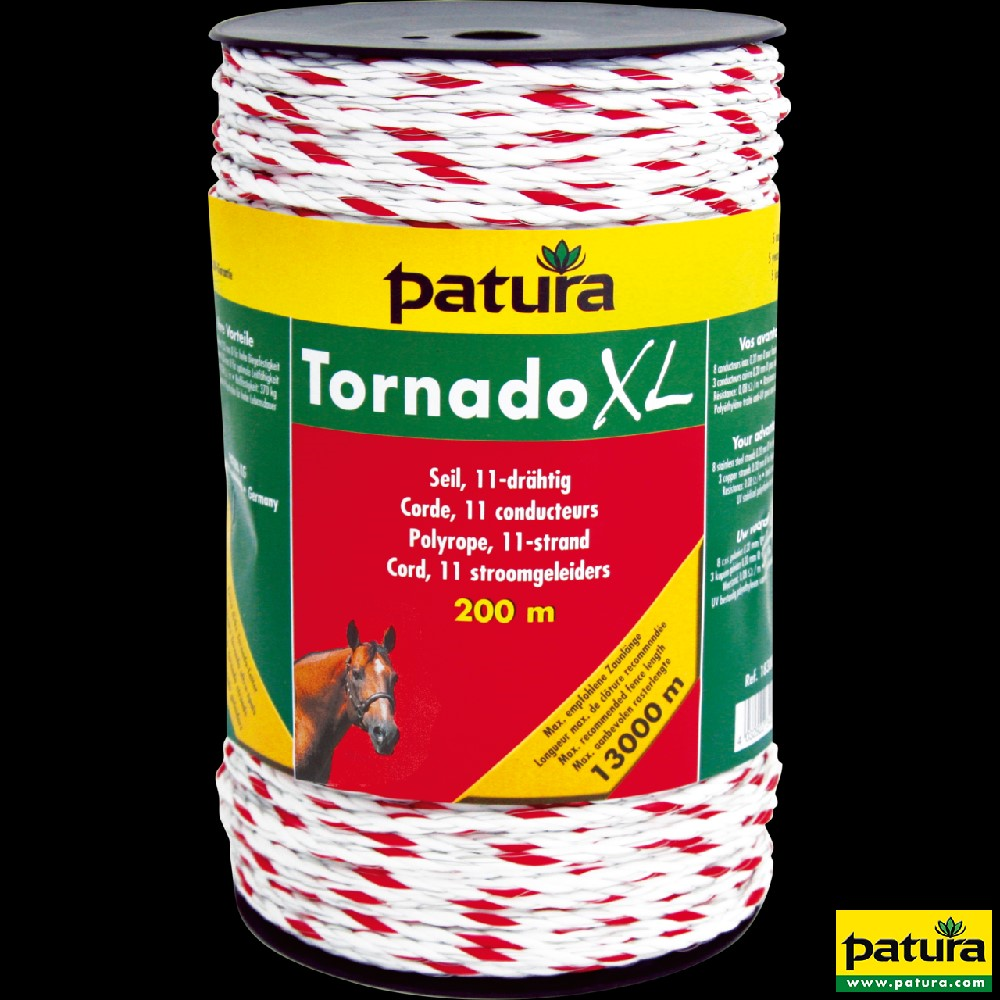 TORNADO XL SEIL, 200 M ROLLE 8 NIRO 0,20