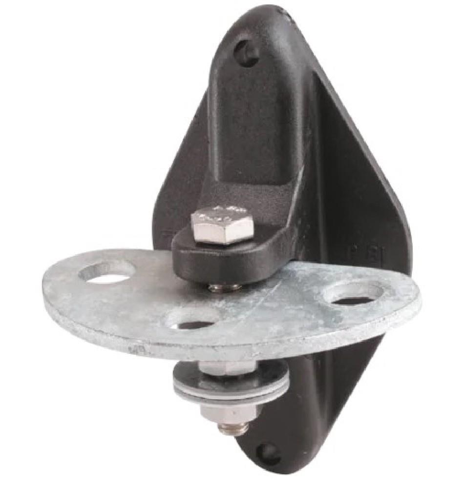 Torgriffisolator 3-fach, Kunststoff, vz.